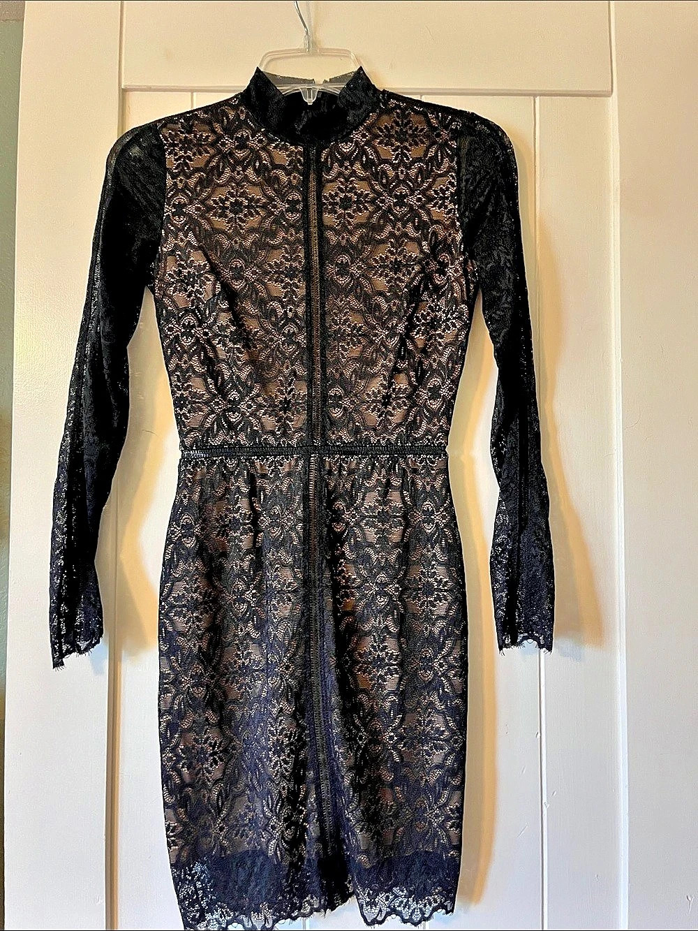 Wilfred Black Lace Mini Dress- Like New